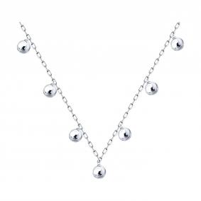 Серебряное колье SOKOLOV 94071473 94071473 фото