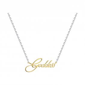 94071519: Колье из золочёного серебра 94071519 фото