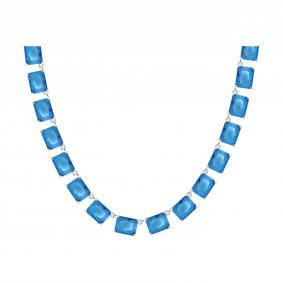 94071566: Колье из серебра с дуплетами 94071566 фото