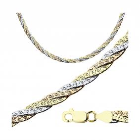 Колье из лимонного серебра SOKOLOV 94074422 94074422 фото