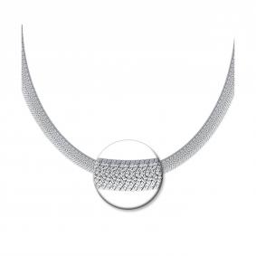 Серебряное колье SOKOLOV 94074580 94074580 фото