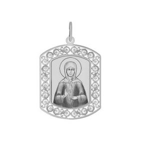 Серебряная подвеска-иконка Святая блаженная Матрона SOKOLOV 94100210 94100210 фото