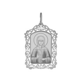 Серебряная подвеска-иконка Святая блаженная Матрона SOKOLOV 94100233 94100233 фото