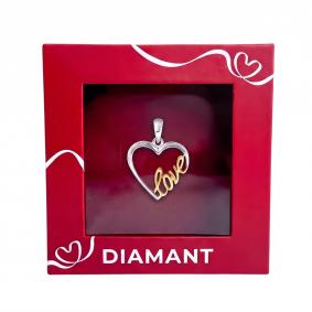 Подвеска из золочёного серебра Diamant 94130011362 94130011362 фото