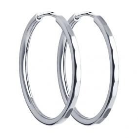 Серебряные серьги SOKOLOV 94140071 94140071 фото