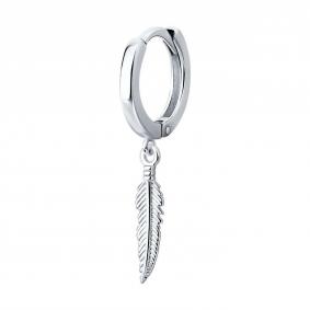 Одиночная серьга из серебра SOKOLOV 94170264-91 94170264-91 фото