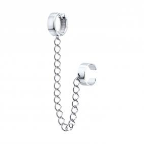 Одиночная серьга из серебра SOKOLOV 94170300 94170300 фото