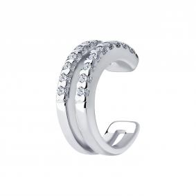 Одиночная серьга из серебра SOKOLOV с фианитом 94170335-91 94170335-91 фото