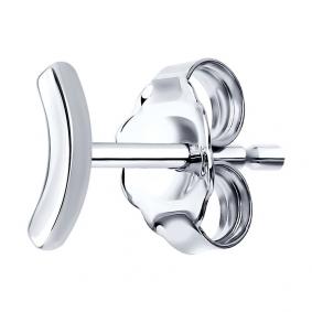 Одиночная серьга из серебра SOKOLOV 94170400 94170400 фото