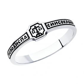 Кольцо из черненого серебра Diamant 95-110-00891-1 95-110-00891-1 фото