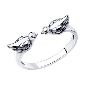 Кольцо из черненого серебра Diamant 95-110-01319-1 95-110-01319-1 фото