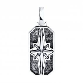 Подвеска из черненого серебра Diamant 95-130-02700-1 95-130-02700-1 фото