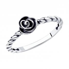 Кольцо из черненого серебра SOKOLOV 95010079 95010079 фото