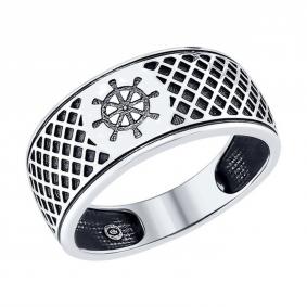 Кольцо из черненого серебра SOKOLOV 95010094 95010094 фото