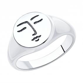 Кольцо из черненого серебра SOKOLOV 95010139 95010139 фото