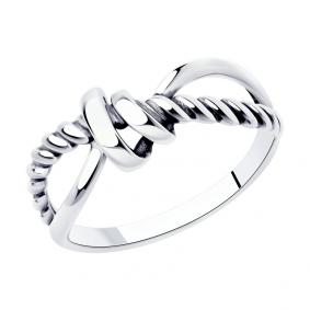 Кольцо из черненого серебра SOKOLOV 95010154 95010154 фото