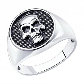 Кольцо из черненого серебра SOKOLOV 95010163 95010163 фото