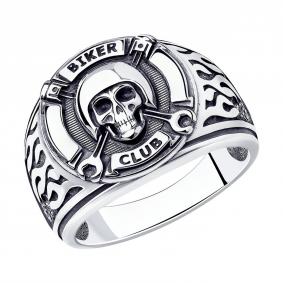 Кольцо из черненого серебра SOKOLOV 95010167 95010167 фото