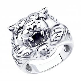 Кольцо из черненого серебра SOKOLOV 95010168 95010168 фото