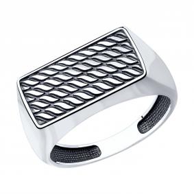 Кольцо из черненого серебра SOKOLOV 95010203 95010203 фото