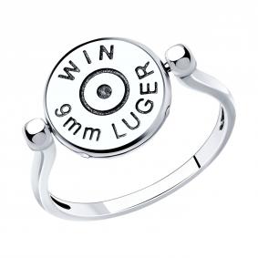 Кольцо из черненого серебра SOKOLOV 95010216 95010216 фото