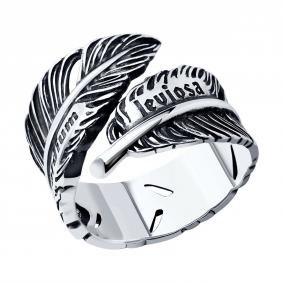 Кольцо из черненого серебра SOKOLOV 95010220 95010220 фото