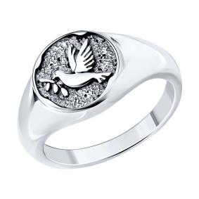 Кольцо из черненого серебра SOKOLOV 95010224 95010224 фото