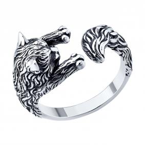 Кольцо из черненого серебра SOKOLOV 95010232 95010232 фото