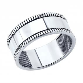 Кольцо из черненого серебра SOKOLOV 95010234 95010234 фото