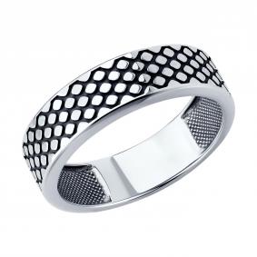 Кольцо из черненого серебра SOKOLOV 95010236 95010236 фото