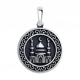 Подвеска из черненого серебра SOKOLOV 95030270 95030270 фото