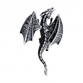 Подвеска из черненого серебра Символ года Дракон SOKOLOV 95030272-91 95030272-91 фото