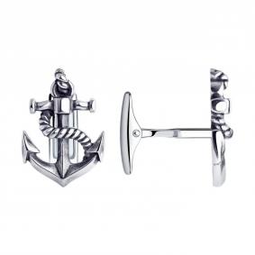 Запонки из черненого серебра SOKOLOV 95160013 95160013 фото