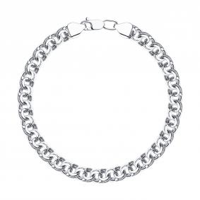 Серебряный браслет плетение Бисмарк Diamant 96-150-14090-1 96-150-14090-1 фото