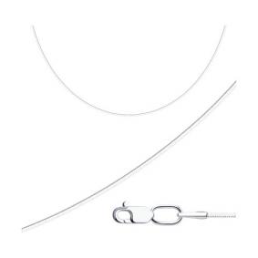 Серебряная цепь плетение Снейк (Тонда) Diamant 96-180-01030-29 96-180-01030-29 фото