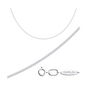 Серебряная цепь плетение Панцирное Diamant 96-180-02050-1 96-180-02050-1 фото