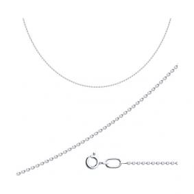 Серебряная цепь плетение Якорное Diamant 96-180-03030-1 96-180-03030-1 фото