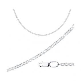 Серебряная цепь плетение Двойной Ромб Diamant 96-180-04040-1 96-180-04040-1 фото