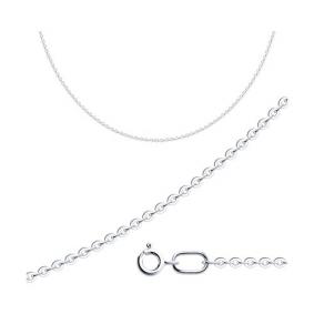 Серебряная цепь плетение Якорное Diamant 96-180-50040-1 96-180-50040-1 фото