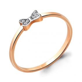 Золотое кольцо AQUAMARINE 963626к с бриллиантом 963626к фото