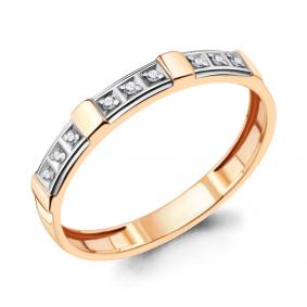 Золотое кольцо AQUAMARINE 963804к с бриллиантом 963804к фото