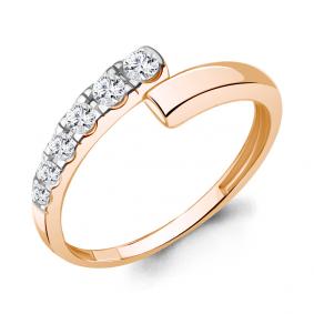 Золотое кольцо AQUAMARINE 964075к с бриллиантом 964075к фото