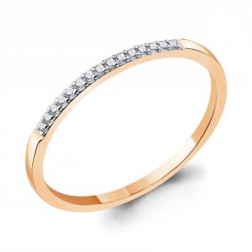 Золотое кольцо AQUAMARINE 964178к с бриллиантом 964178к фото