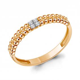 Золотое кольцо AQUAMARINE 964300к с бриллиантом 964300к фото