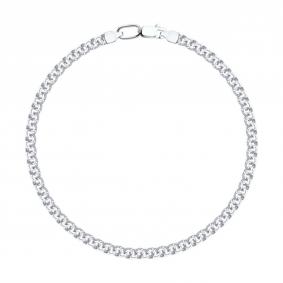 Серебряный браслет плетение Бисмарк SOKOLOV 965140504-3 965140504-3 фото