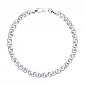 Серебряный браслет плетение Бисмарк SOKOLOV 965140704-3 965140704-3 фото