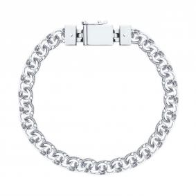 Серебряный браслет плетение Бисмарк SOKOLOV 965141004-7 965141004-7 фото