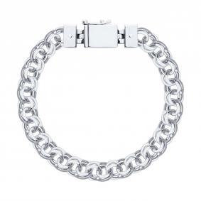 Серебряный браслет плетение Бисмарк SOKOLOV 965141504-7 965141504-7 фото