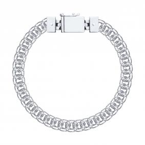 Серебряный браслет плетение Скорпион SOKOLOV 965300602-7 965300602-7 фото