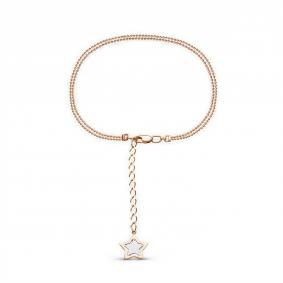 Золотой браслет КЮЗ Del'ta D015135 D015135 фото